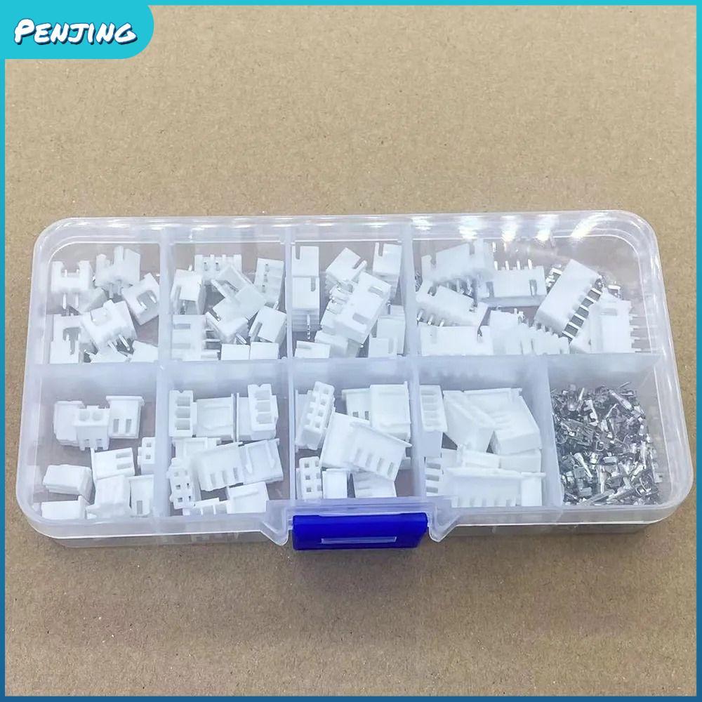 PENJIPH Header JST Connector, 2.0mm Terminal Kit 2.0mm Pitch Terminal Kit / Housing / Pin, PH2.0 2p 