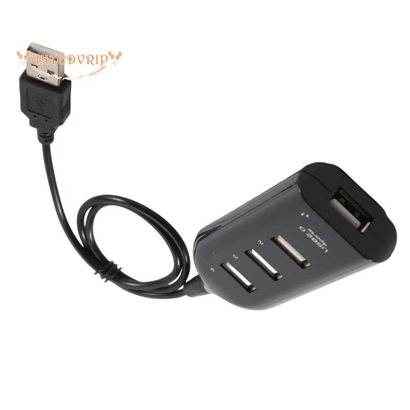 [Quick U]USB Hub 2.0 Multi-USB ความเร็วสูง Hub Splitter 4-Port USB Hub Adapter สําหรับตัวรับสัญญาณแล