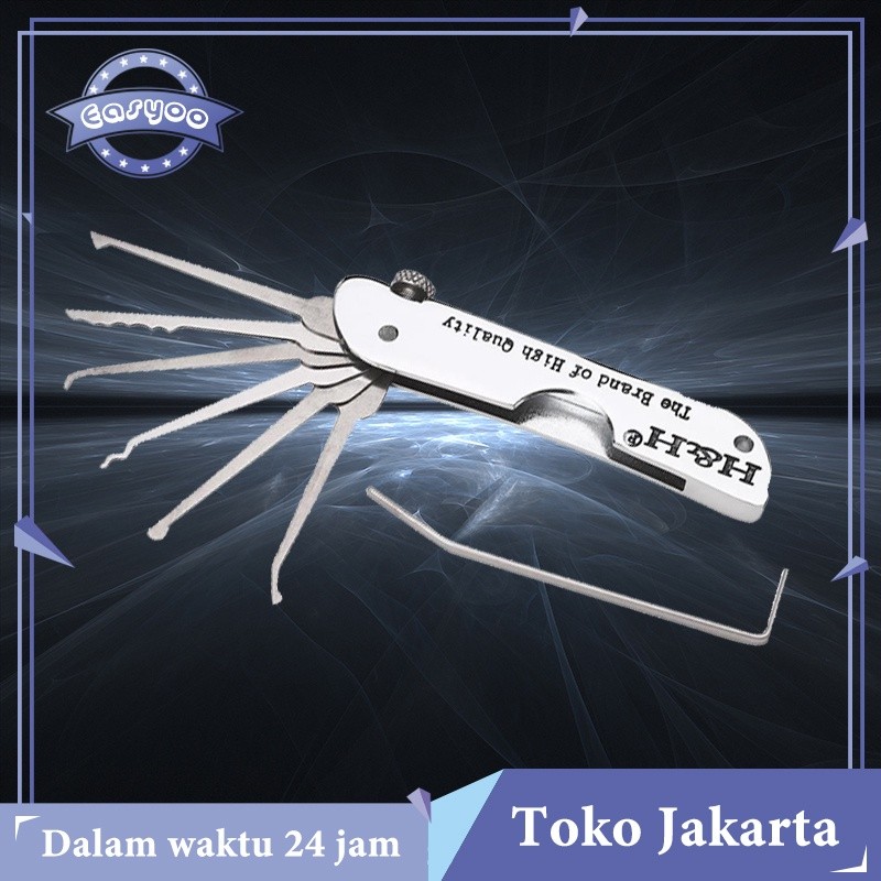 DMNO.STR ชุดเปิดล็อคประตูฉุกเฉิน Locksmith Tools Lock Pick