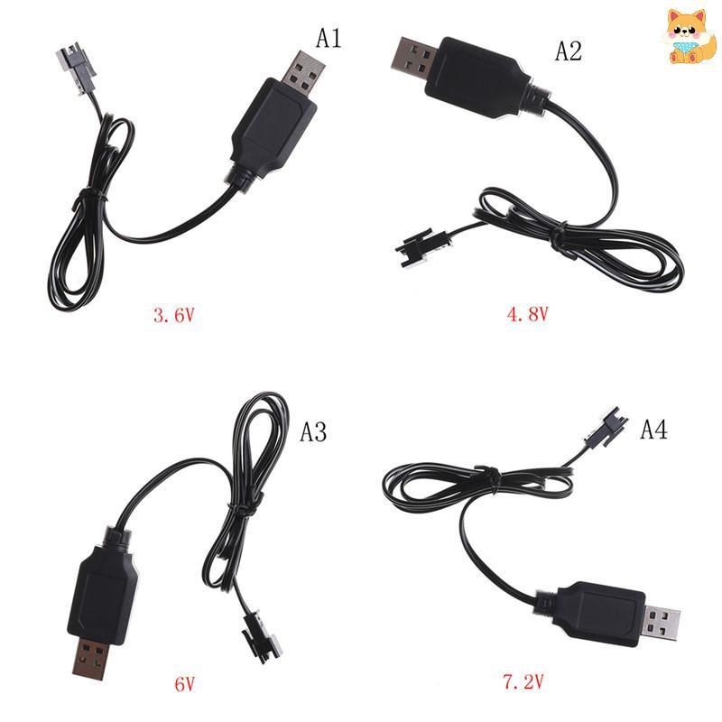 [VI] DC 3.6V-7.2V RC แบตเตอรี่ Pa USB Charger Adapter สําหรับรีโมทคอนโทรลรถ TH