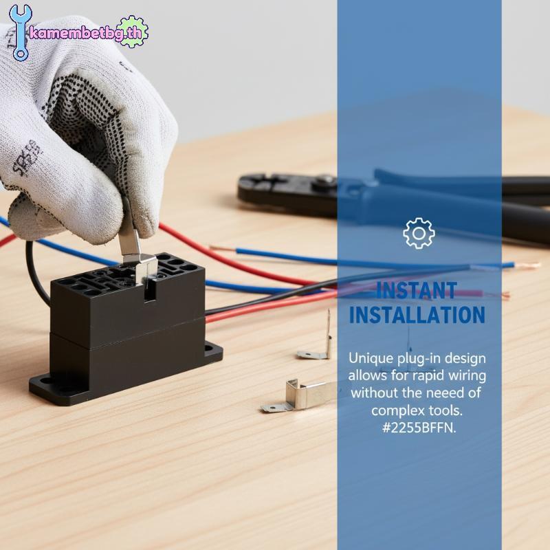 Kamembetbg 6.3 มม.คู่ Piggyba Spade Connectors Anti False Contact Connectors สําหรับลําโพงลวด DIY โค