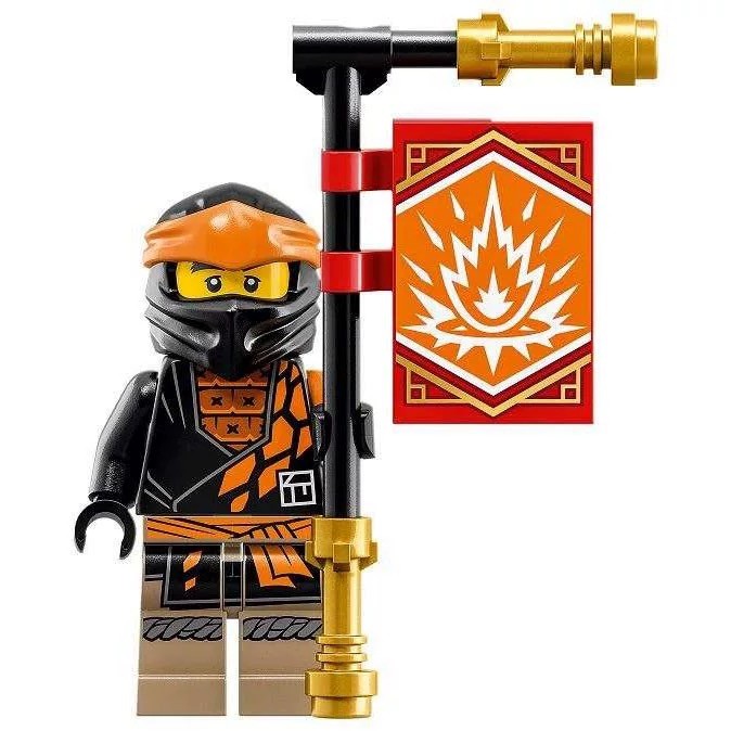 LEGO LEGO Phantom Ninja Minifigure NJO720 Special Season Cole 71765 71767 Building Blocks