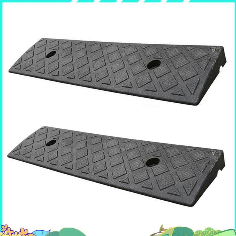 เสื่อลาดพลาสติก Curb Slope Mat พลาสติก Kerb Ramp Anti-Slip เกณฑ์ Ramp Board