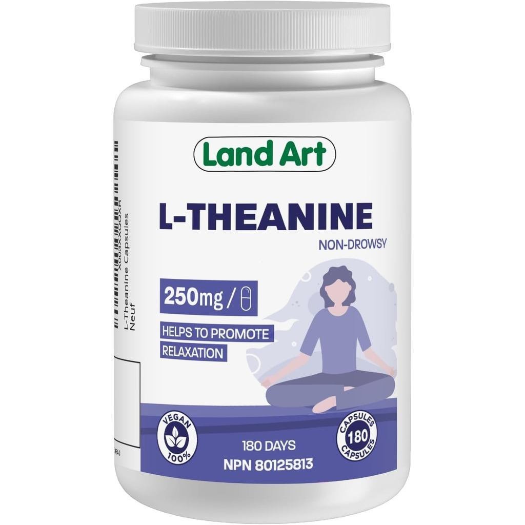 L-Tea Amino Acid-Promote ผ่อนคลาย-เพิ่มความเข้มข้นและผล Calming-สูตรไม่เหนียวเหนอะหนะ-Improve Thinki