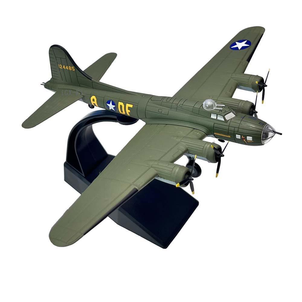 โมเดลเครื่องบิน B-17 Flying Fortress ขนาด1:144 วัสดุโลหะผสม สำเร็จรูป ตกแต่งโชว์
