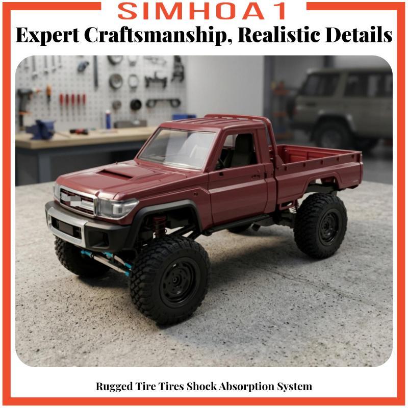 [Simhoa1] 4 ชิ้น RC 4x4 ชุดยางรถยนต์รูปแบบลึก RC ยางหยาบ Terrain ยาง