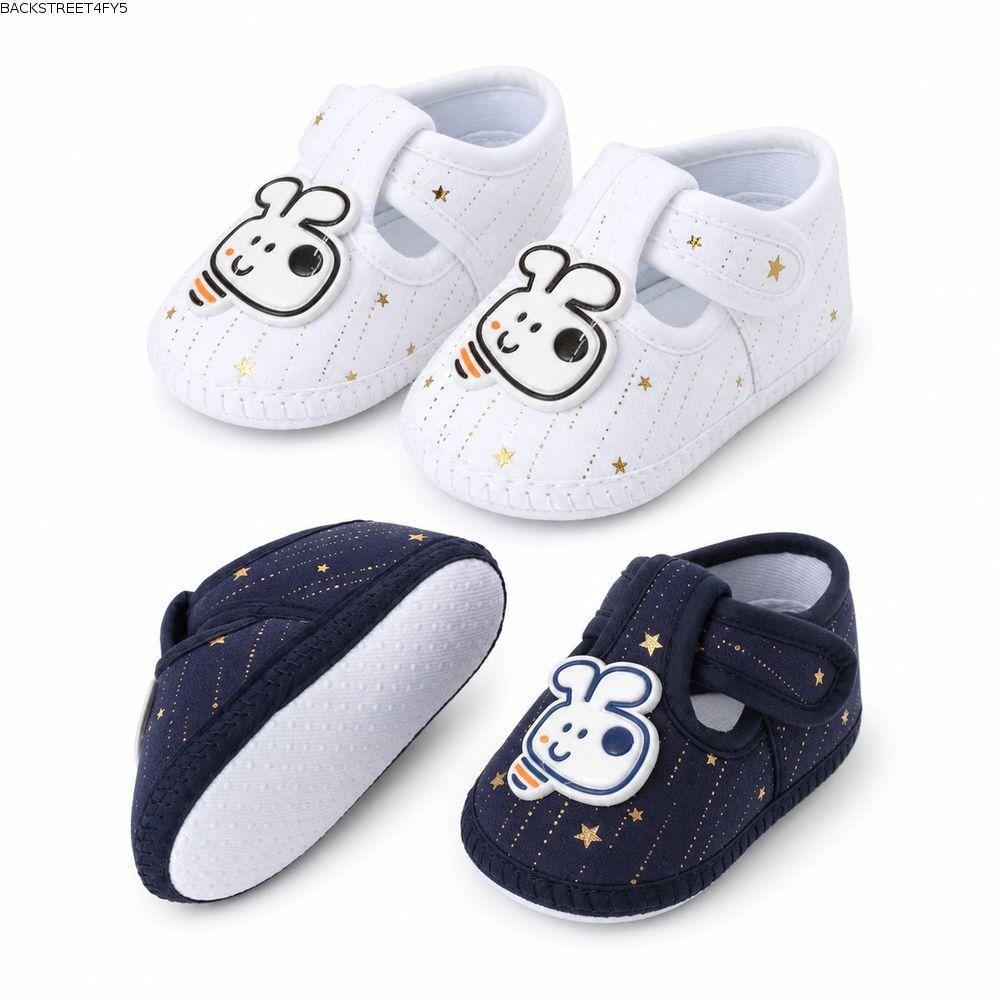 BACKSTAGEEET4FC3 First Walker Shoes, Anti-slip Breathable Infant Walker Shoes, Cute Cartoon Animals 