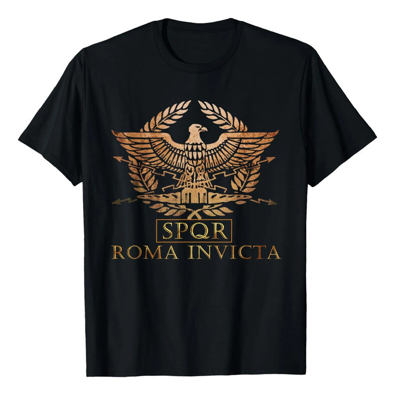 เสื้อยืด Spqr - Roma Invicta - Roma Invicta