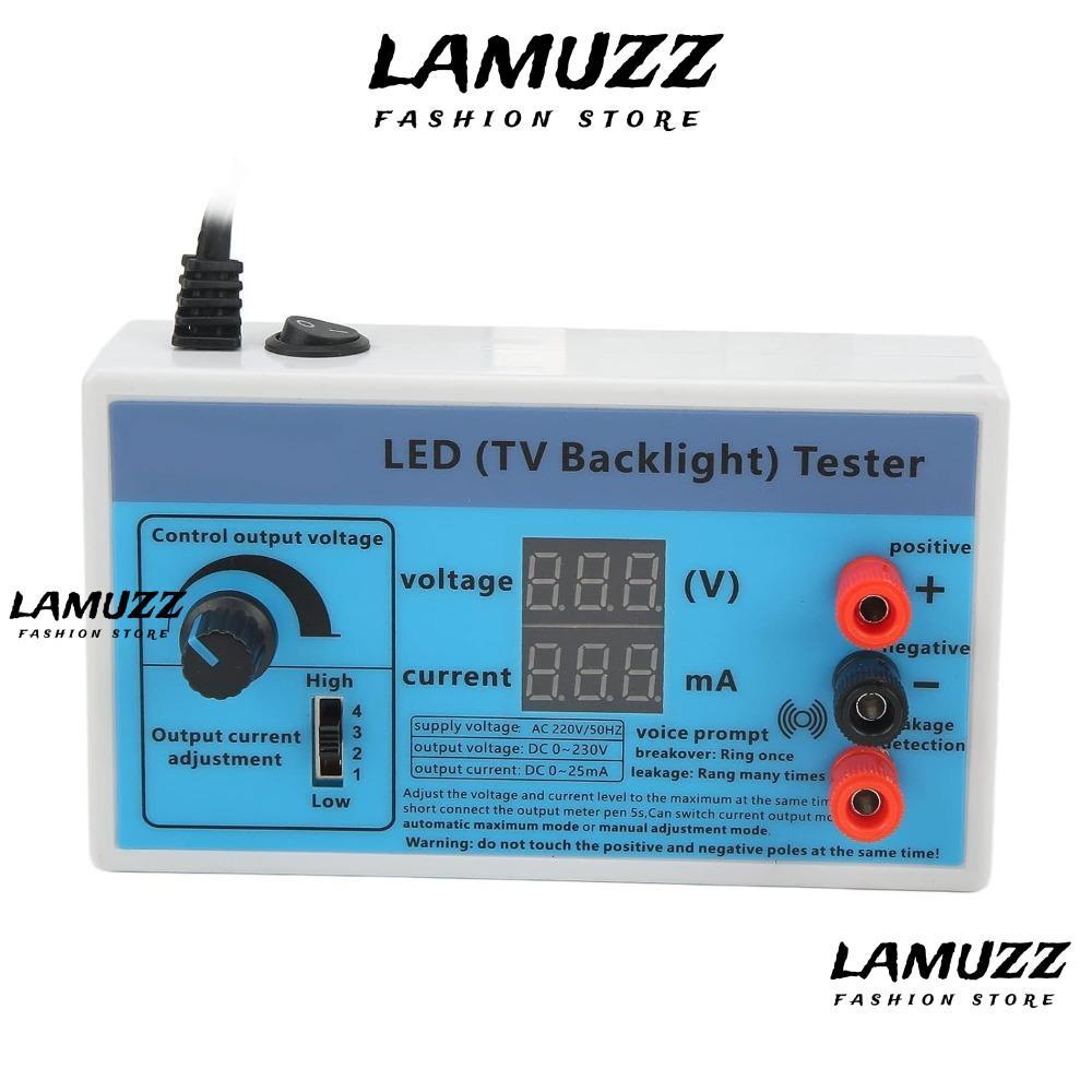 LAMUZZ Backlight Strip Tester, 0-230V เอาต์พุตมัลติฟังก์ชั่ LED TV Backlight Tester,อัจฉริยะปรับความ