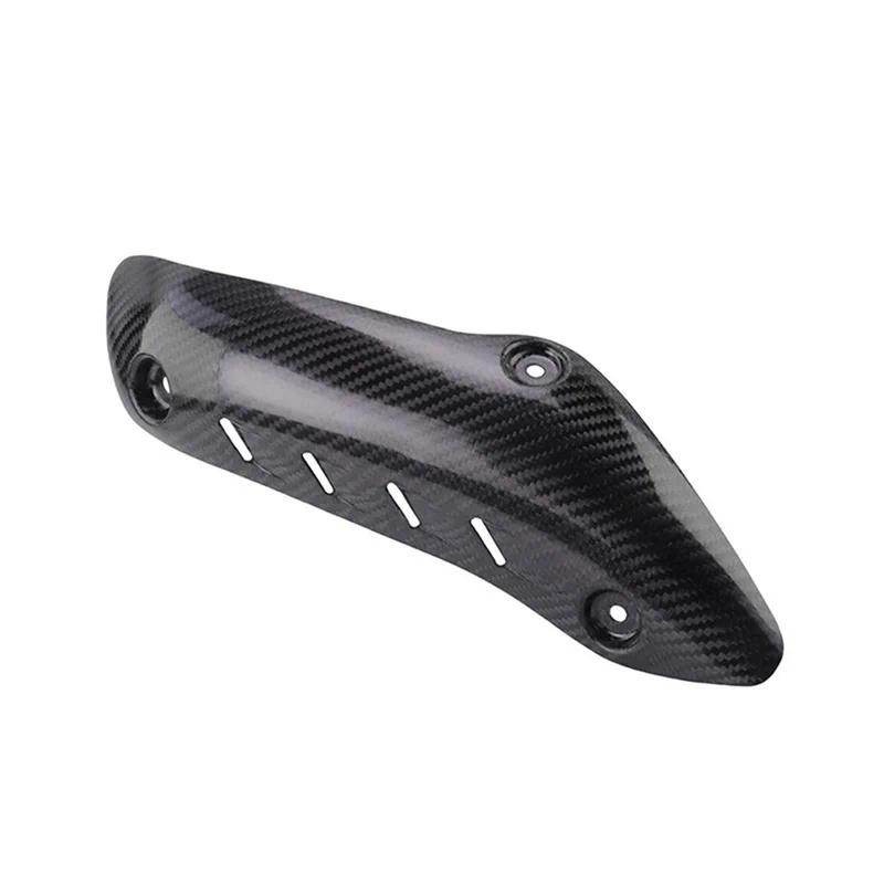 ไอเสีย Link ฝาครอบท่อคาร์บอนไฟเบอร์ Anti-Scald หมวกความร้อน Shield Guard Proof สําหรับ DUCATI Monste