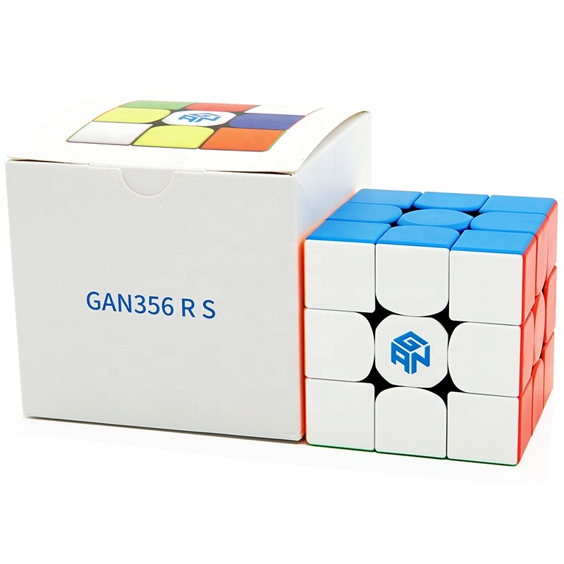 ขายร้อน Gan 356 RS 3x3 อัพเกรดรุ่น GES V3 ระบบ GAN356 RS 3*3 สติกเกอร์ 356RS ความเร็ว Cube ของเล่นเด