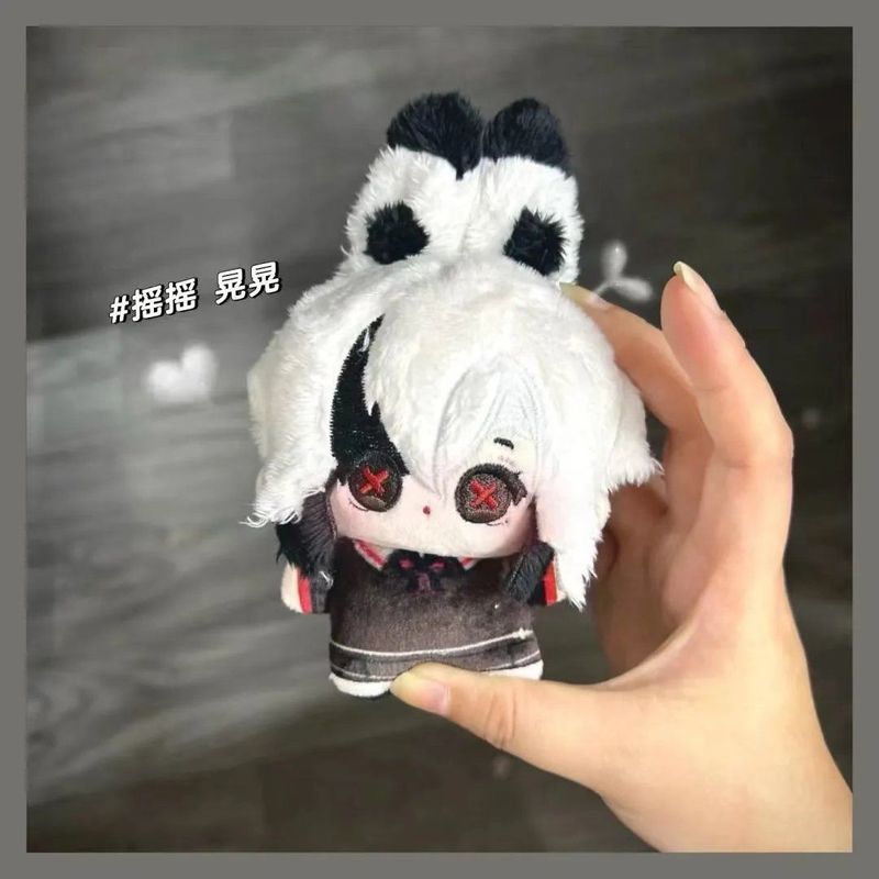 Genshin Impact/Arlechino/Genshin Arlecchino Attributrete ตุ๊กตาผ้าฝ้าย 10 ซม. ตุ๊กตาผ้าฝ้าย/Jhgc