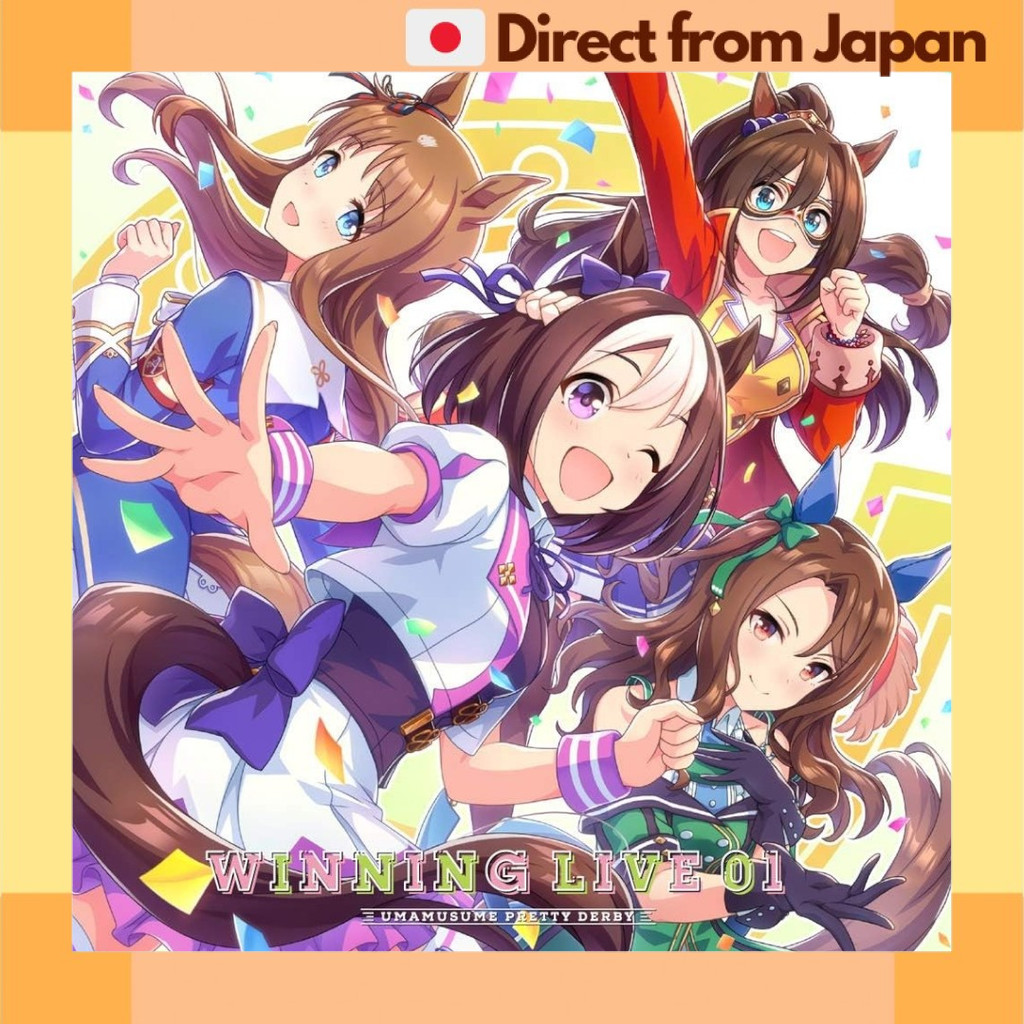 Uma Musume Pretty Derby WINNING LIVE 01 CD Japan Edition Game Music