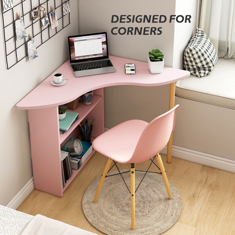 Study Table Wall Table L-Shaped Computer Desk Corner Desk Small Table Corner Wall Corner Bedroom And