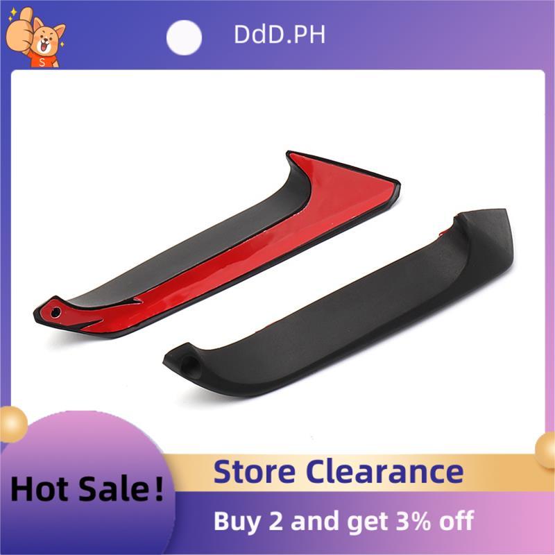 2 PCS Air Deflector Kit รถจักรยานยนต์ Air Deflector ชุดรถจักรยานยนต์พลาสติกสีดําสําหรับ NC700X NC 70