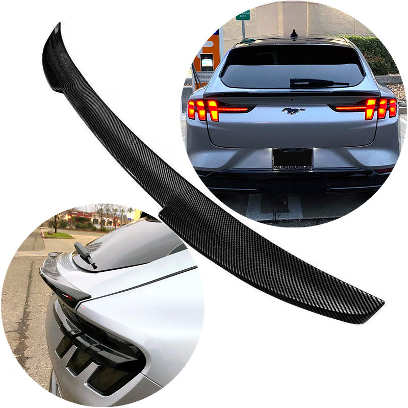 เหมาะสําหรับ Ford Mustang Mach-E ไฟฟ้า Mustang Tail Wing Mustang ม้าไฟฟ้า GT กีฬาดัดแปลงปีกกลาง