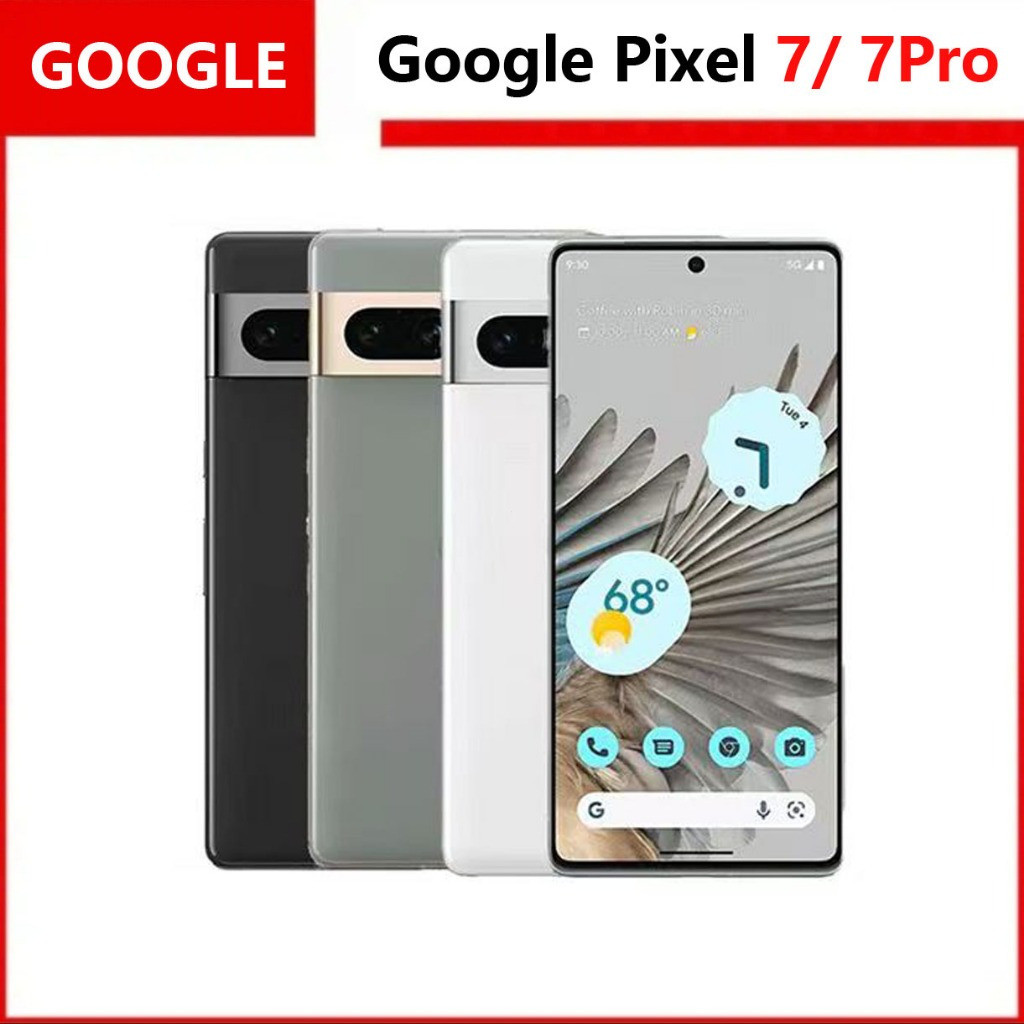 Google Pixel 7 / Google Pixel 7 Pro(5G)สมาร์ทโฟนปลดล็อก 256GB ทุกสีสภาพดีโทรศัพท์มือสองรุ่น CN