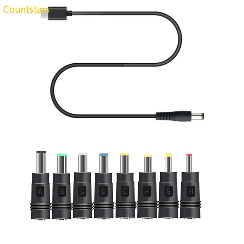 COU USB C Type C PD ถึง 12V 3 5 4 0 4 8 5 5x2 5 มม.สาย 100 ซม.65W สูงสุด