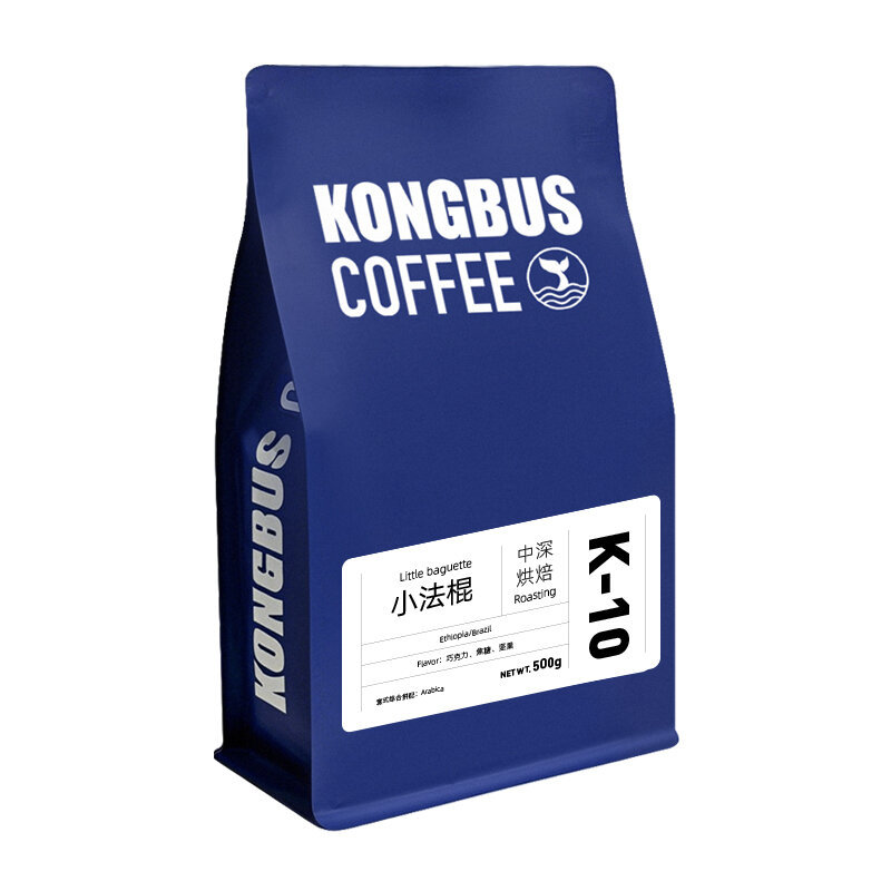 KONGBUS COFFEE | Low Acidity Oil-Rich Espresso & American Blend Coffee Beans 1KG