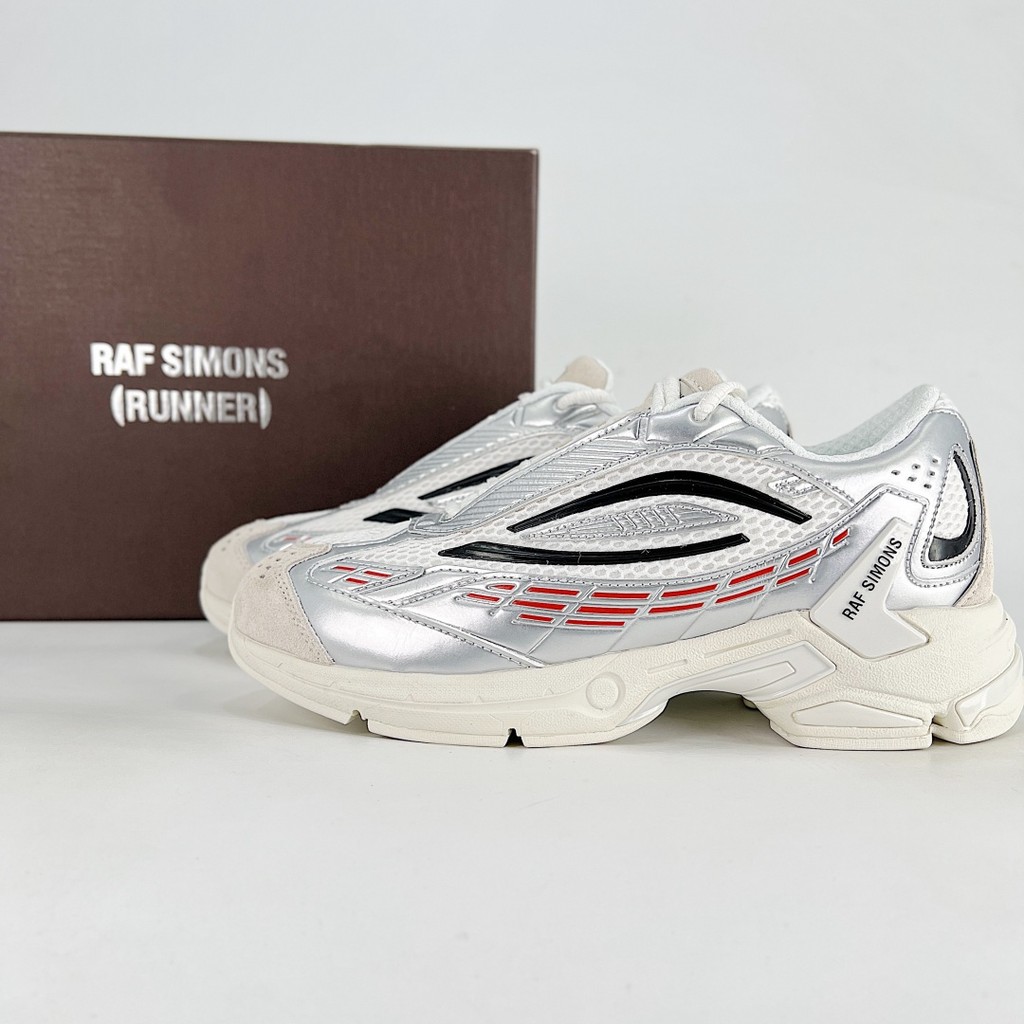 RAF SIMONS Shock-Absorbing แฟชั่นกีฬารองเท้า Anti-Slip สวมใส่รองเท้าวิ่ง Unisex