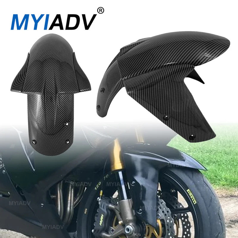 Mo บังโคลนหน้ารถมอเตอร์ไซค์ แผงข้าง ฝาครอบแฟริ่ง สำหรับ Kawasaki ZX6R ZX-6R ZX636 2005-2008 ZX10R ZX
