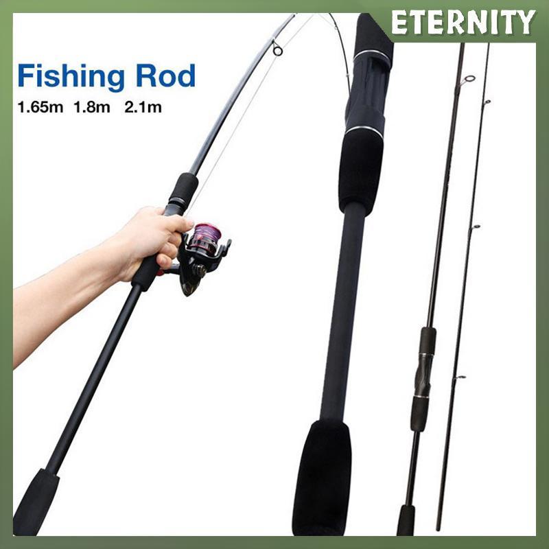ETERNITY 1.65M 1.8M 2.1M Ultralight Fishing Rod M Fishing Rod Carbon Hard ปรับใส่ Lure Rod