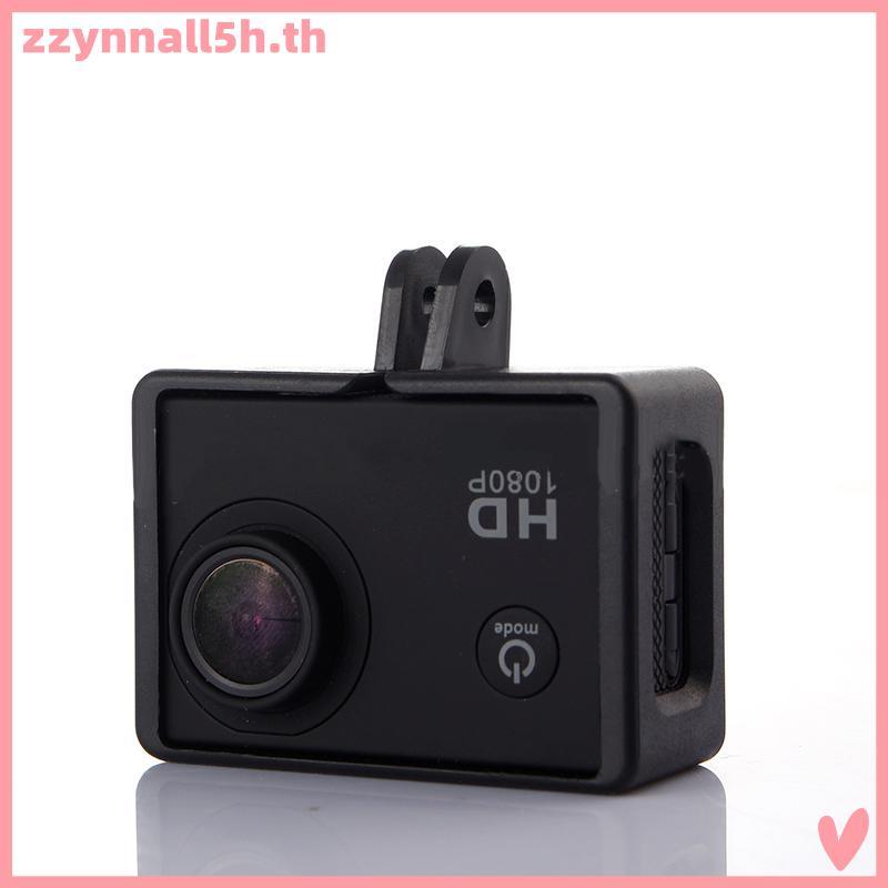 Zzynnall5h SJ4000 กรอบป้องกันกรณีฐาน SJ4000 Border สําหรับ SJCAM SJ4000 AIR, SJ4000 WIFI, SJ4000 อุป