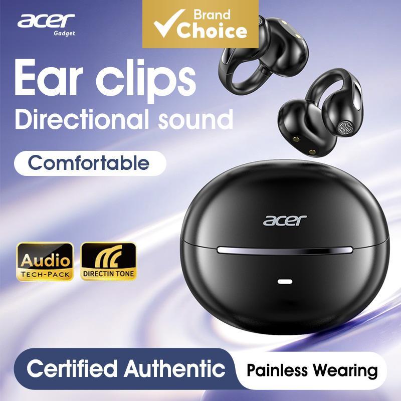 Acer OHR567 หูฟังชุดหูฟังบลูทูธ Clip-On หูฟังไร้สายหูฟังเปิดหู OWS Hi-Fi Type-C