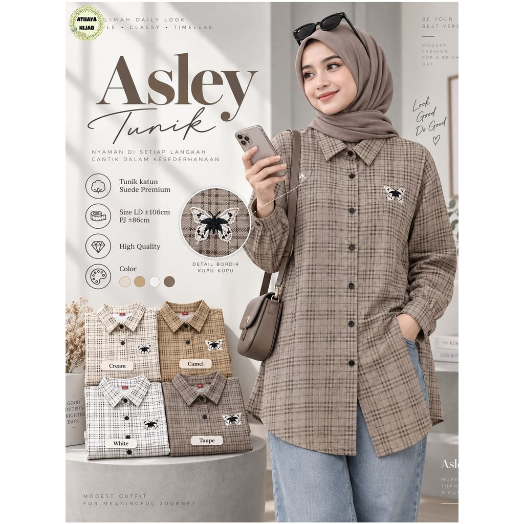 0909 ASLEY TUNIK by AtHAYA DAILY WEAR ORIGINAL BRAND SOLO