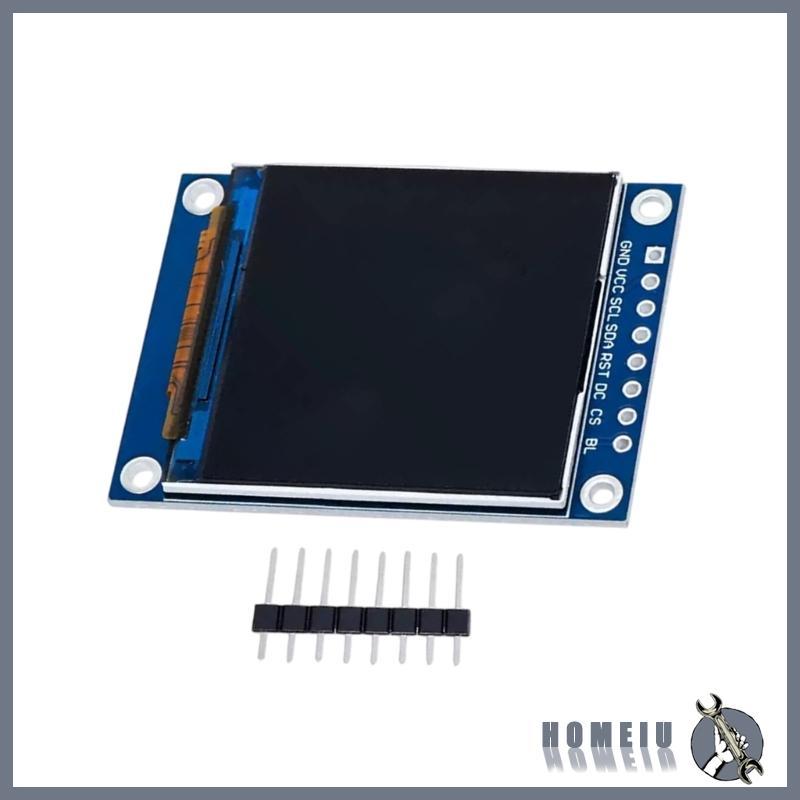 HOMEIU ST7789V บอร์ดหน้าจอ LCD 1 54in 240x240 แผงสี 8-Way Header สําหรับมิเตอร์หน้าจอใช้อุปกรณ์ Stat
