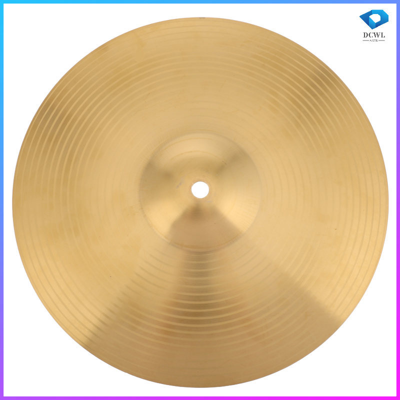 Jazz Drum Cymbal สําหรับฝึกกลองชุด Cymbal กลองชุด Cymbal กลองโลหะ Cymbal สําหรับกลองชุด Crash Cymbal