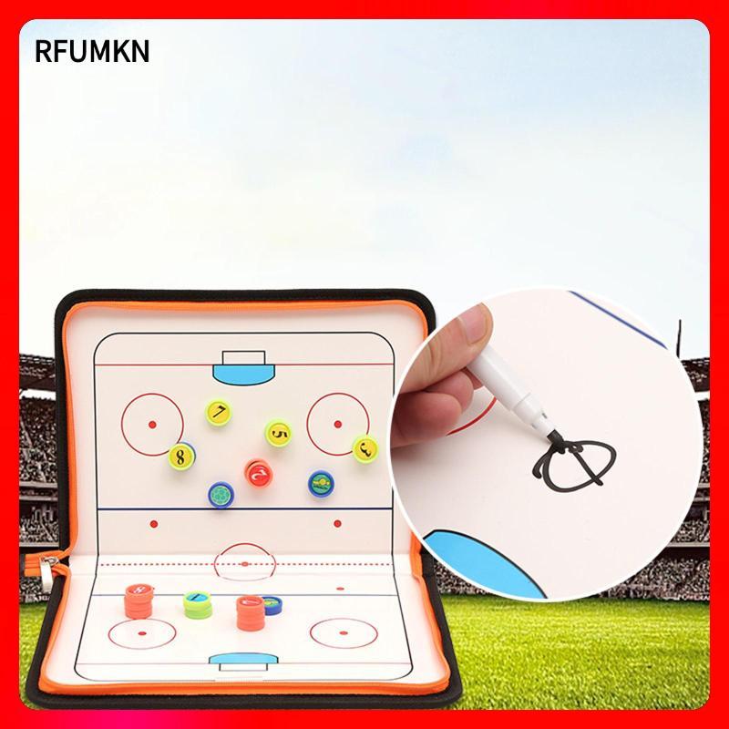 [rfumkn] Hockey Coaching Board Accessories ผู้ช่วยฝึกซ้อมแบบพกพาสําหรับการแข่งขันเกม