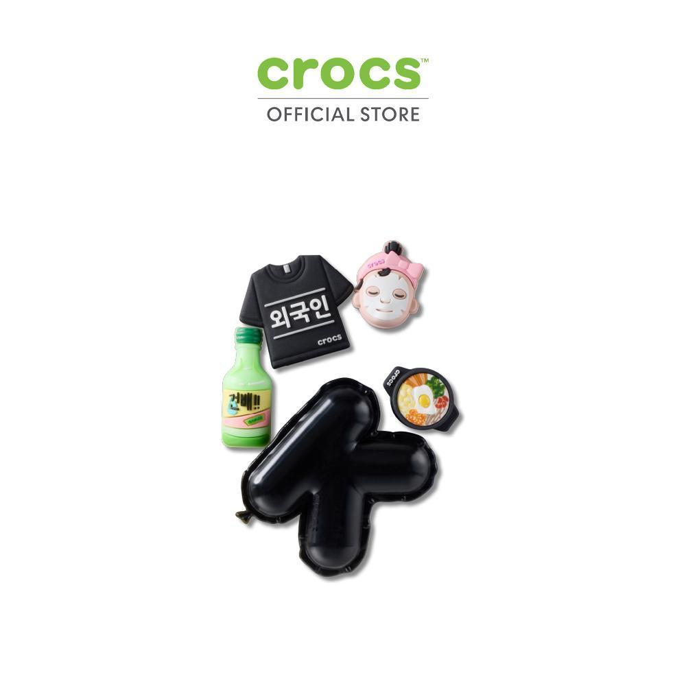 CROCS ตัวติดรองเท้า JIBBITZ™ KOREA ESSENTIALS 5 PACK รุ่น 10018563 - MULTICOLOR