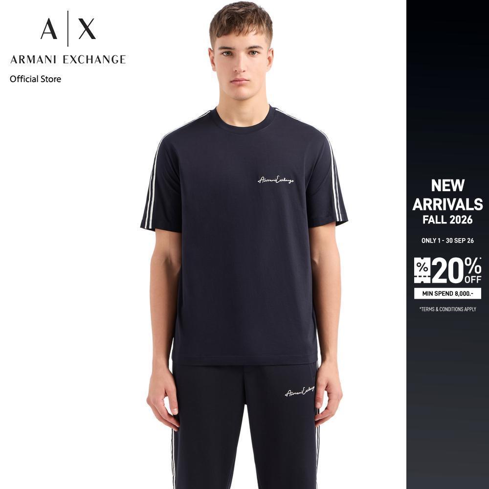 Armani Exchange เสื้อยืด รุ่น 8NZTSG-ZJ9AZ-1510-สีกรมท่า
