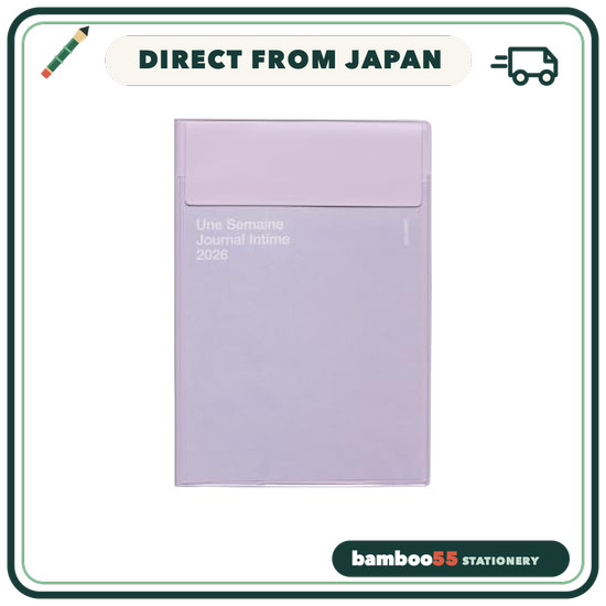 2026 Planner: High Tide/Iris Light Pink / B6 Monthly / Starts March 2026 / Schedule Planner Direct F