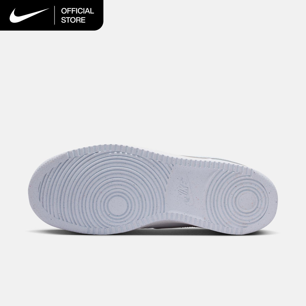 NIKE حذاء نسائي Court Vision Low Next Nature — أبيض