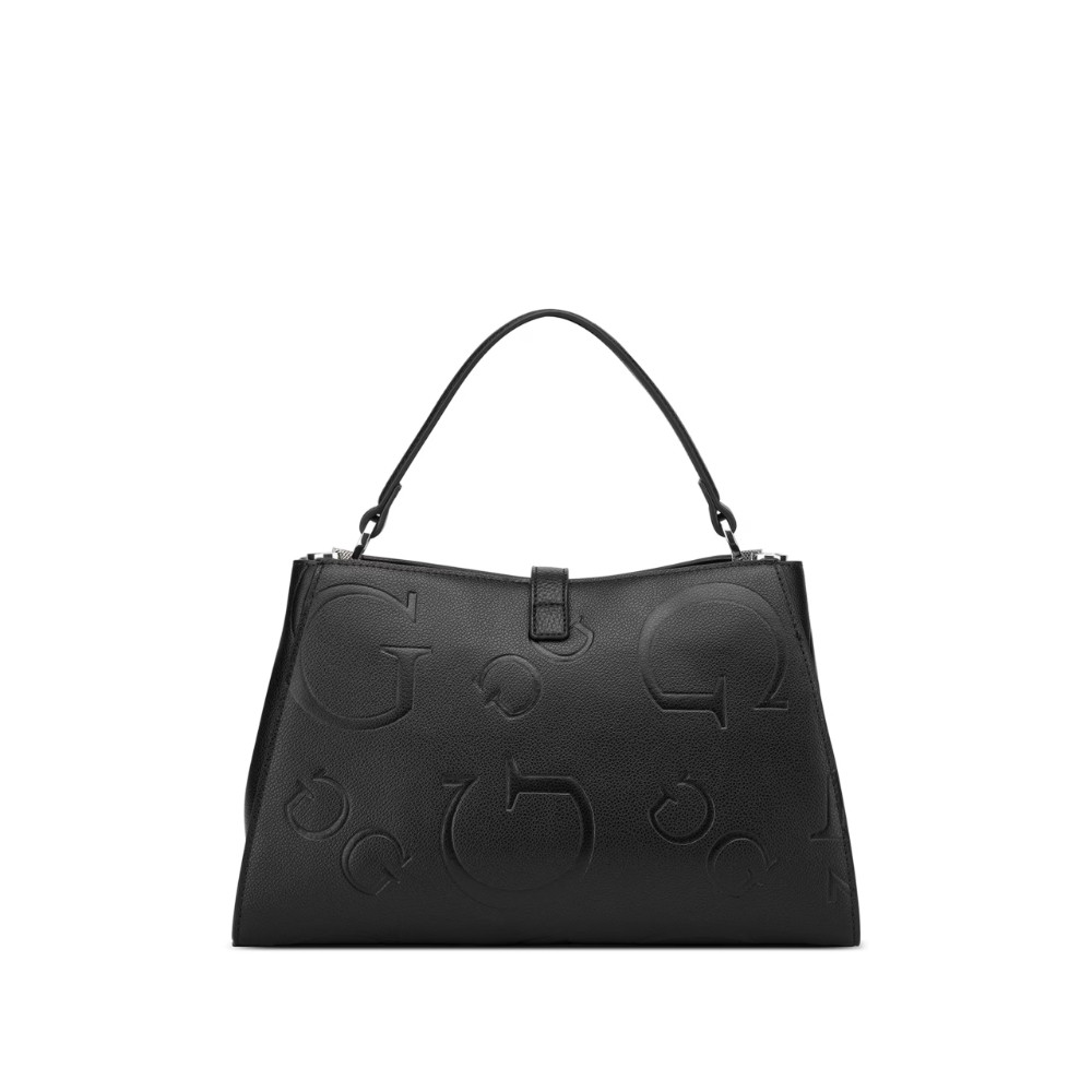 GUESS حقيبة RUDIE Satchel — أسود — صورة 3