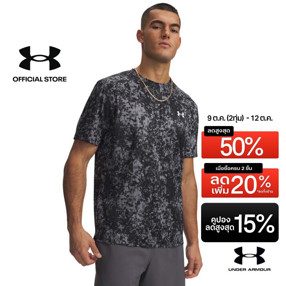 Under Armour เสื้อแขนสั้นสำหรับผู้ชาย UA Tech™ Printed