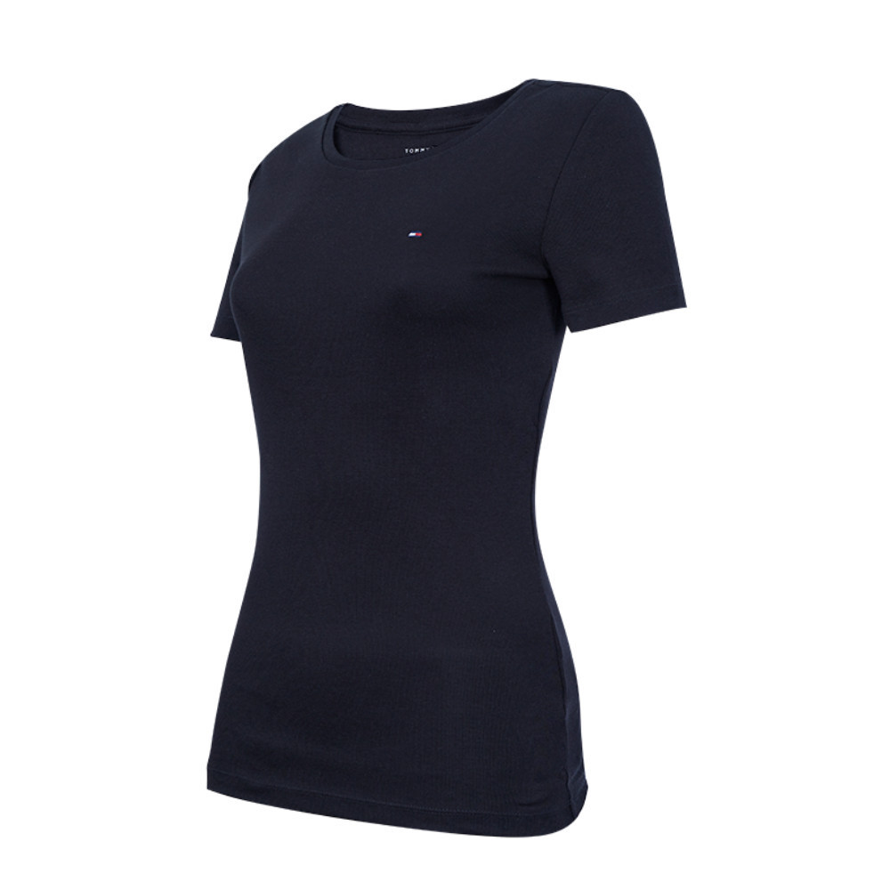 [Special Collection] Tommy Hilfiger เสื้อยืด ผู้หญิง รุ่น 76J4869 BDS - สีดำ — صورة 2