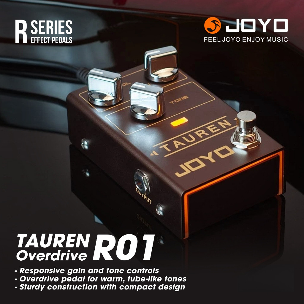 JOYO เอฟเฟค Pedal Effect Overdrive 9V25mA TAUREN R01 (2850)