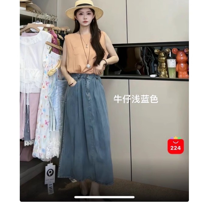 25n5y05 [Xiangiao Selected] กระโปรง ความยาว 81 เอว 60 9511