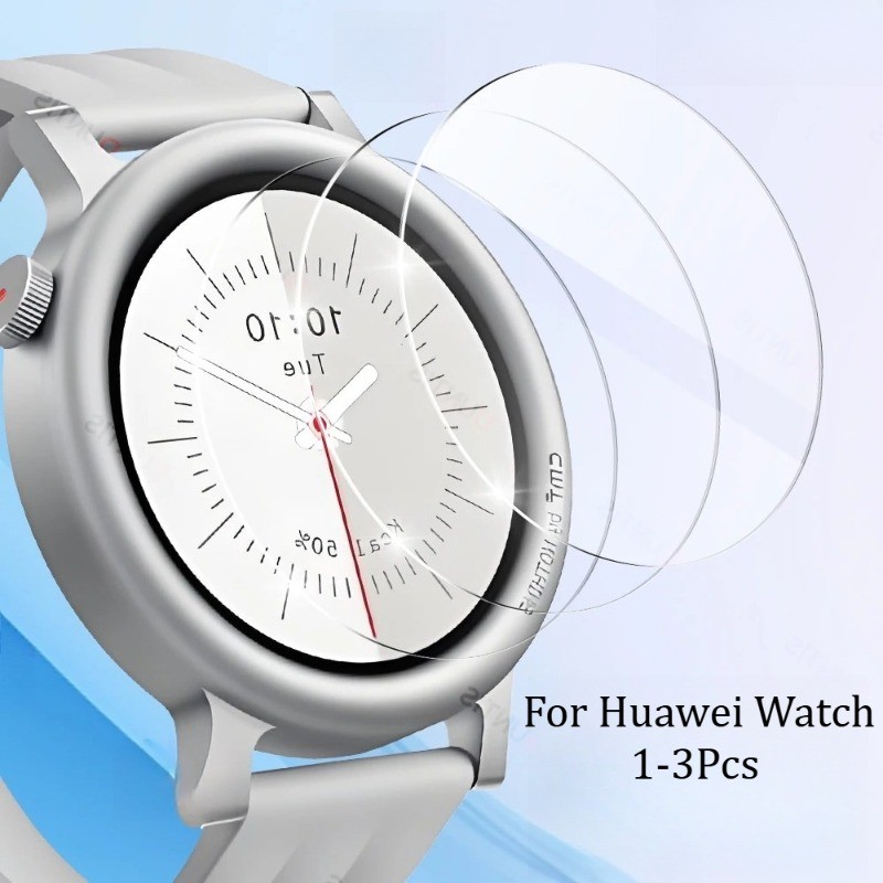 1-3 ชิ้นกระจกนิรภัยใสสําหรับนาฬิกา Huawei GT 6 5 4 3 2 2e Porsche Pro SE 41 มม.42 มม.43 มม.46 มม.HD 