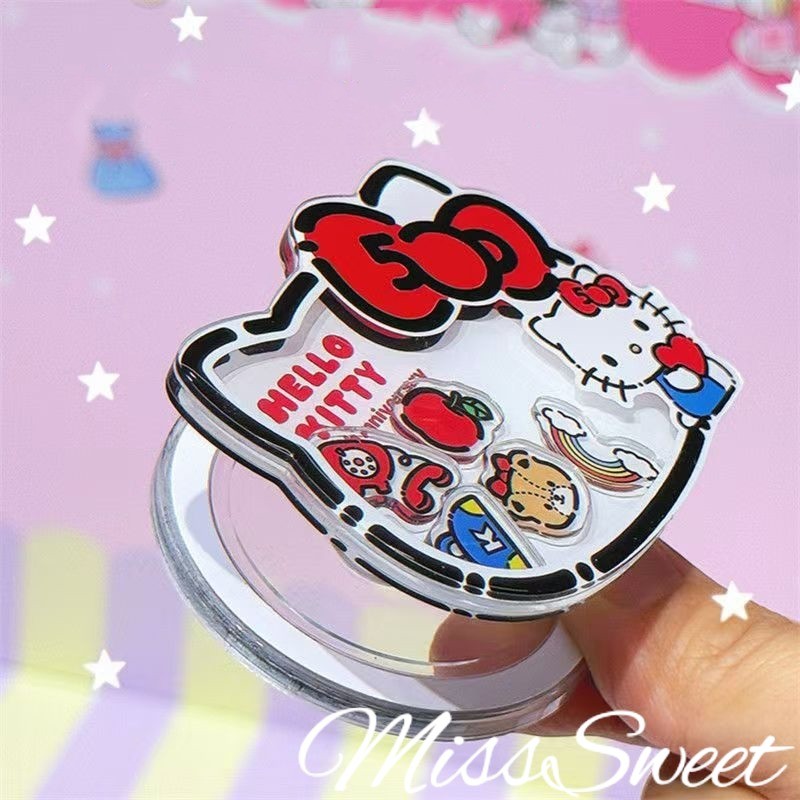 วงเล็บเคสโทรศัพท์ เหมาะสําหรับเคสโทรศัพท์ทั้งหมด INS น่ารัก Kitty Cat Christmas Tree Little Puppy Snowman ดาวกาวถุงลมนิรภัยวงเล็บเหมาะสําหรับ Desktop Retract - รูปที่ 2