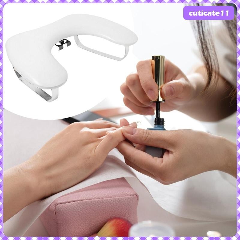 [Cuticate1] ที่วางแขนทําเล็บพร้อมที่วางโทรศัพท์ที่วางแขนผีเสื้อรูปตัว U สําหรับเล็บ Tech