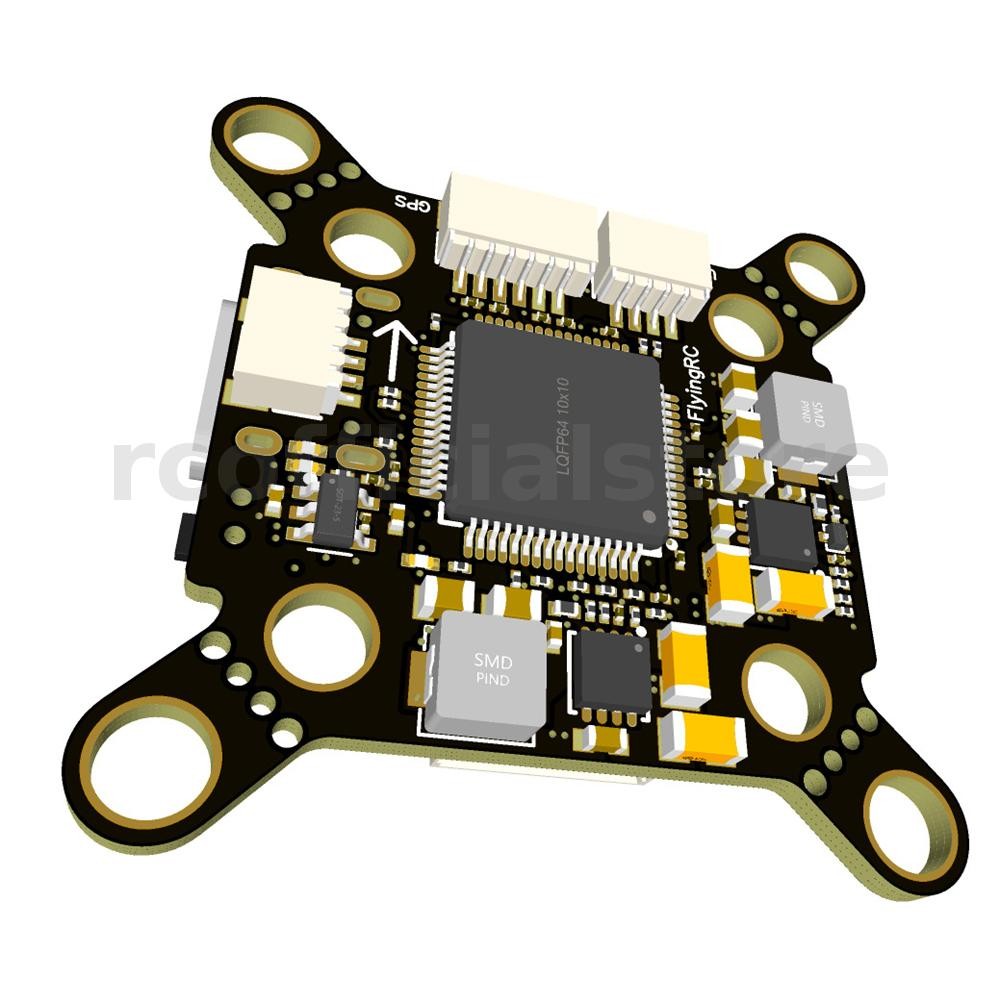 FlyingRC F420 MK1 168MHz STM32F405RGT6 ตัวควบคุมเที่ยวบิน 42688P 4+1 เอาต์พุต PWM 20/30/5 มม.Pitchรอ