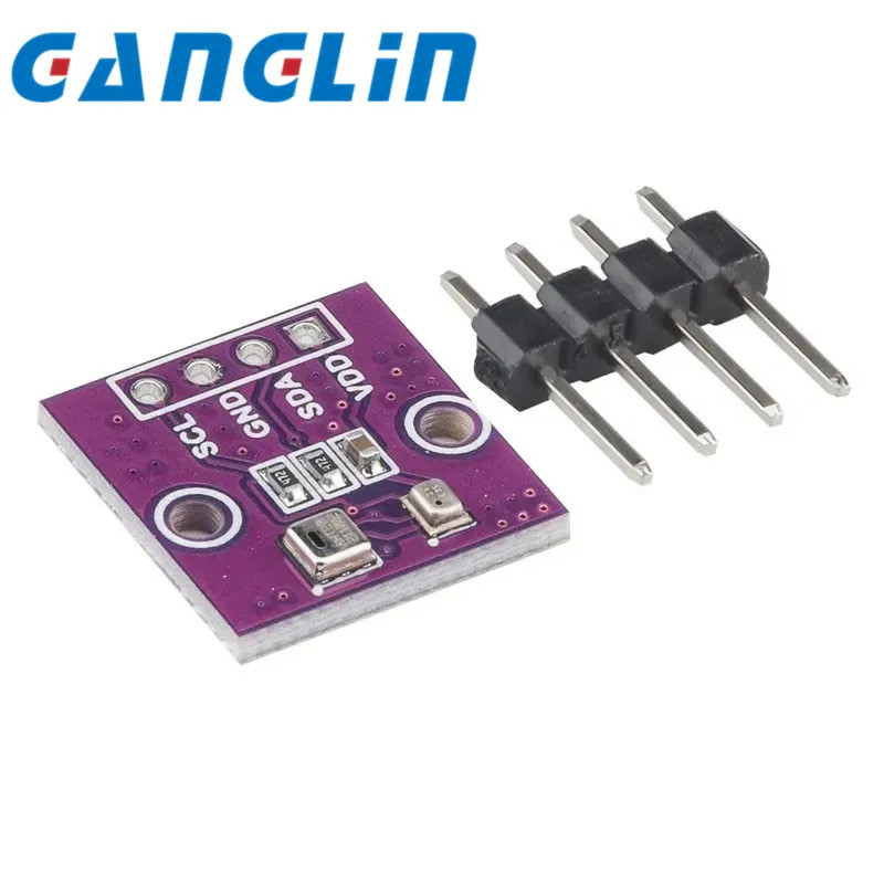 AHT20+BMP280, โมดูลอุณหภูมิและความชื้นความแม่นยําสูง 10 ชิ้น, เซ็นเซอร์อุณหภูมิแบบดิจิตอล, h