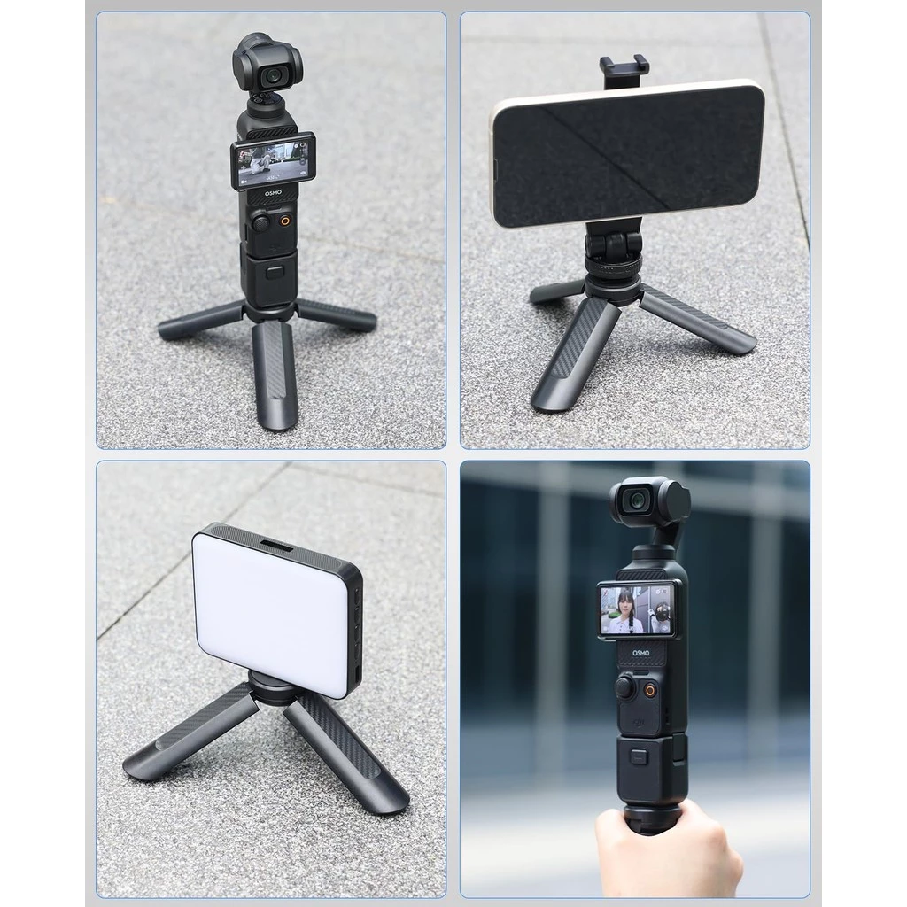 VRIG Mini Tripod for DJI Osmo Pocket 3 / Osmo 360 / Insta360 X5 X4 X3 thumbnail 7