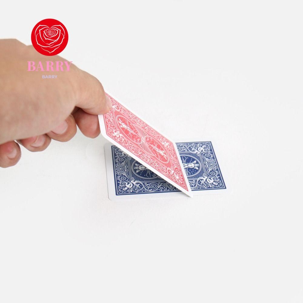การ์ด BARRY ปิดสีน้ําเงินเป็นสีแดง, Joke Magie Shin Lim Fun Deck Magic Tricks การ์ดเซอร์ไพรส์วันวาเลนไทน์