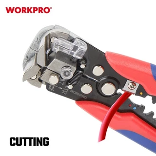 GlobalHouse WORKPRO คีมปอกย้ำสายไฟอัตโนมัติ 3-in-1 รุ่น WP291007 สินค้าของแท้คุณภาพดี
