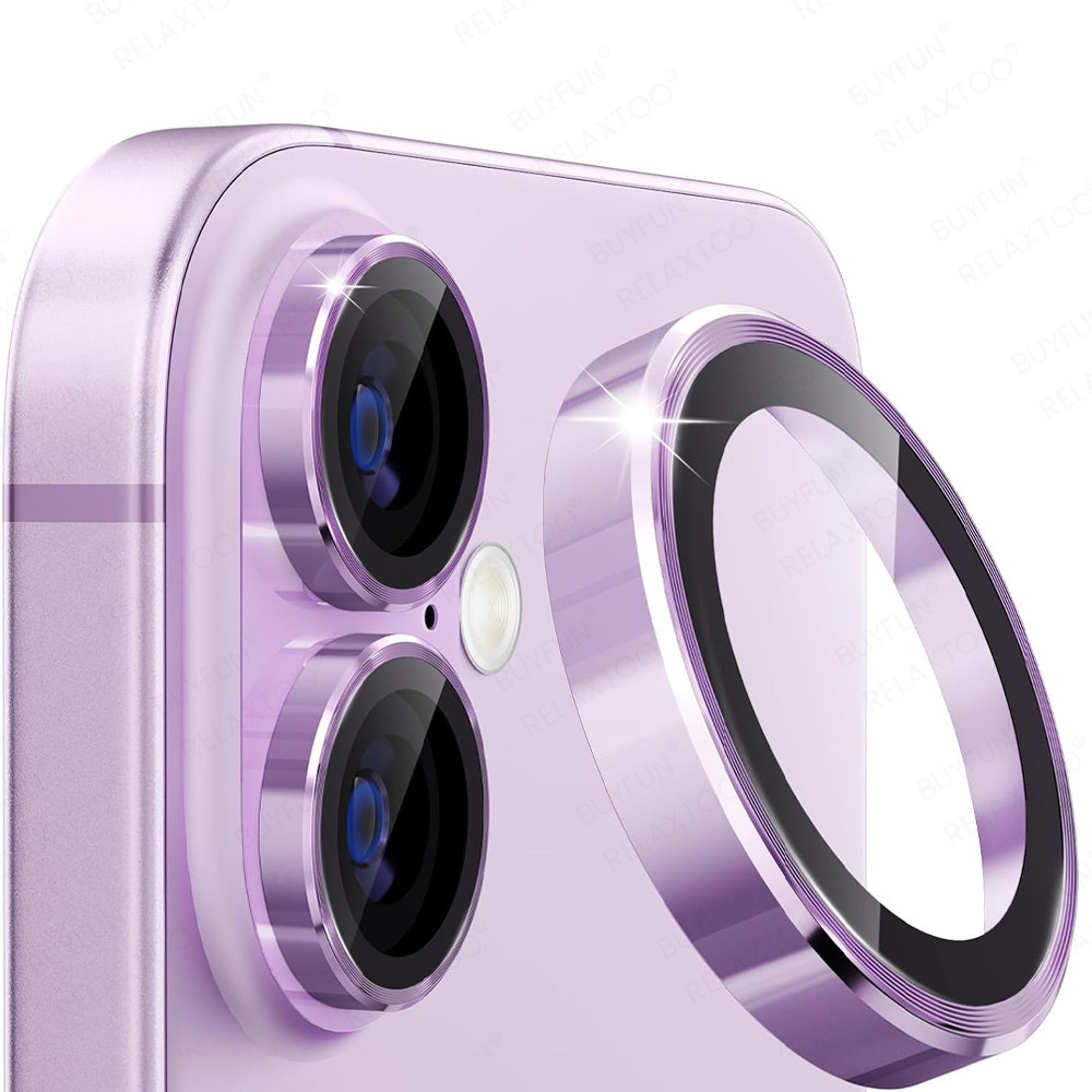 2 ชิ้นสําหรับ iPhone 17 แหวนป้องกันกล้องโลหะ Phone17 Ipone 17 6.3 นิ้วอลูมิเนียมเลนส์ฝาครอบกระจกนิรภ